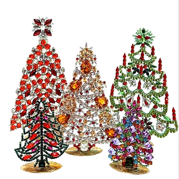Vintage Czech Glass Christmas Tree - Picture 9 of 9